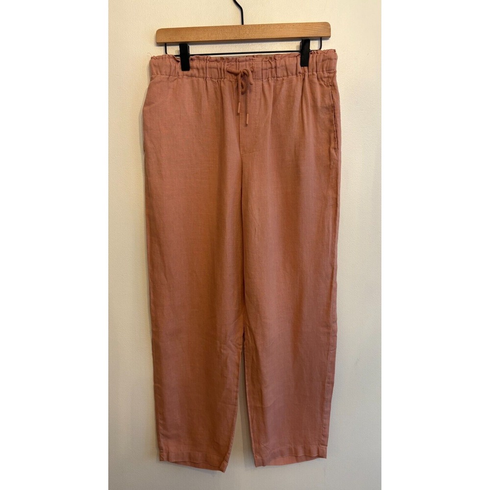 MNG‎ by Mango Pants Relaxed Wide Leg Women's Medium Boho